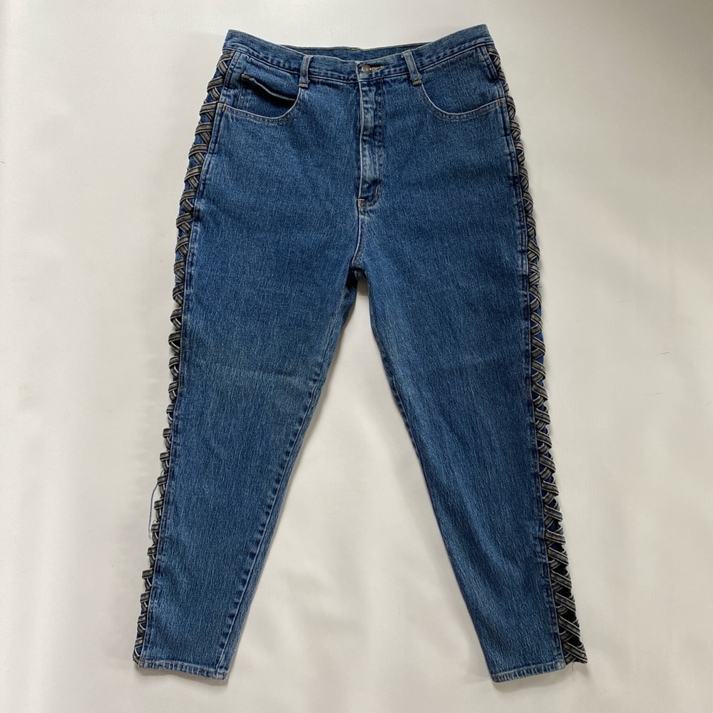 vintage Zana Di lace up denim